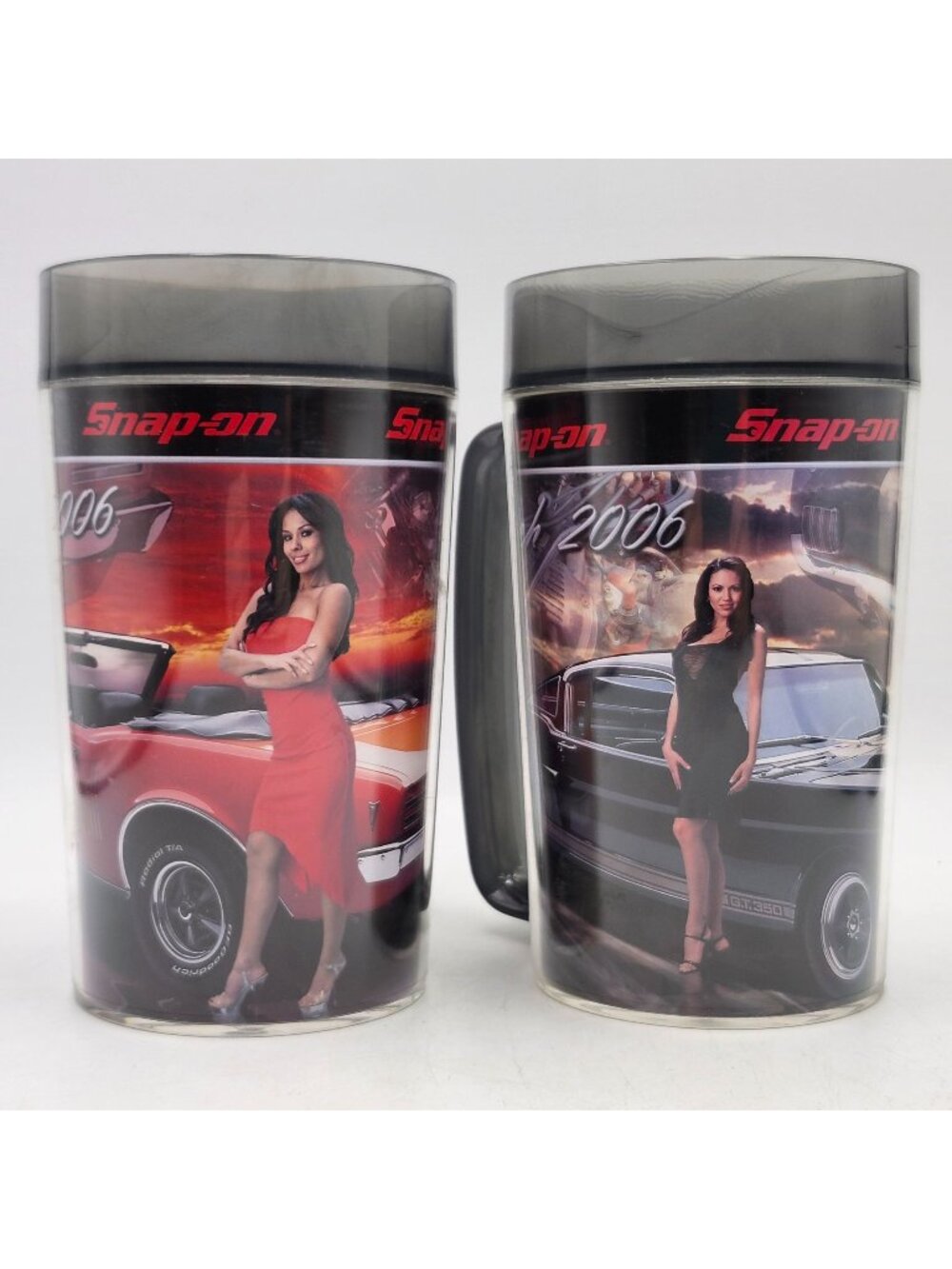 Snap-On January March 2006 Calendar Collector Mugs American Muscle Cars Models